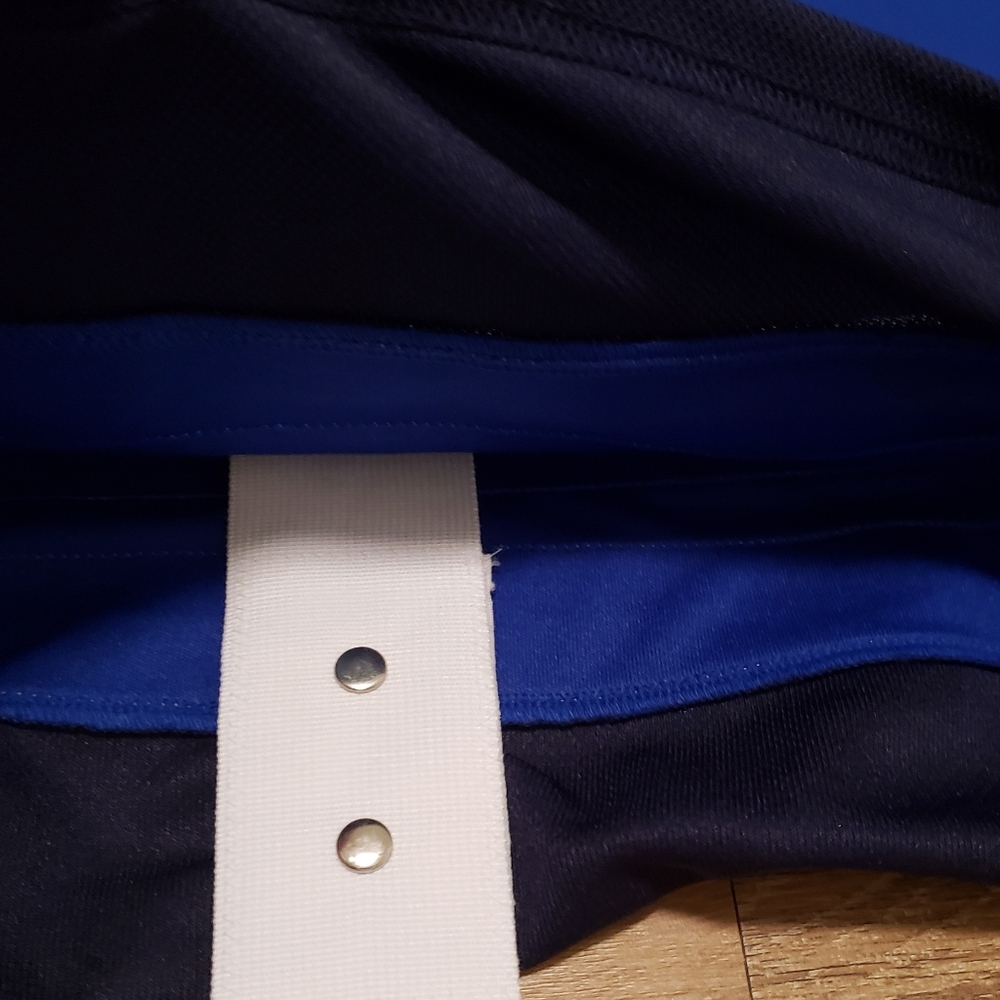 St. Louis Blues Fanatics Premium Jersey W/Fighting Strap Blue - Picture 3 of 6